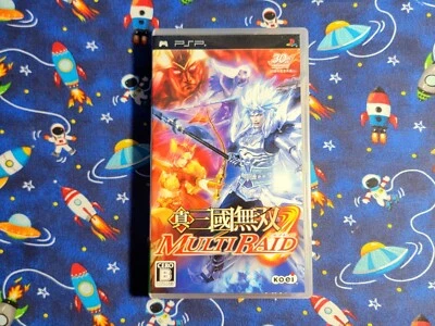 Dynasty Warriors MULTI RAID PlayStation PSP Japan Import Sengoku Complete CIB - Image 1 of 3