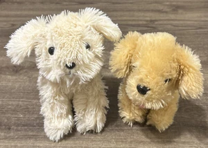 Camino International Puppy Dog Plush Cream White 7” And Tan Puppy No Tag! - Picture 1 of 7