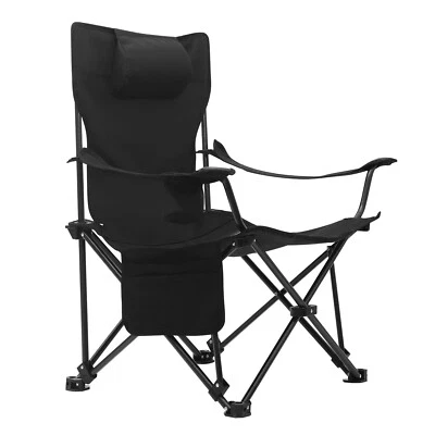 Campingstuhl Angelstuhl 600D Oxford Strandstuhl klappbar Camping Stuhl faltbar - Bild 1 von 4