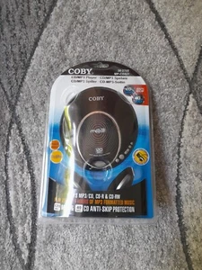 Coby CD/MP3 Player 38-2705 MP-CD521 with Headphones - Picture 1 of 2