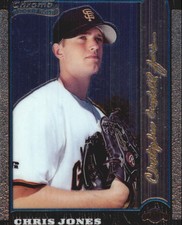 1999 (GIANTS) Bowman Chrome Gold #177 Chris Jones