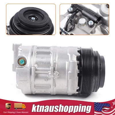 A/C Compressor w/ Clutch For Mercedes-Benz C220 C230 C280 C36 C43 E300 E320 E420 - Image 1 of 4