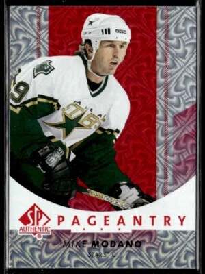 2022-23 SP Authentic Pageantry Red Mike Modano #P-57 - Image 1 of 2