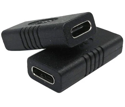 USB-C 3.1 Extension Data Converter Adapter 10Gbps 3A Female to Female - Image 1 of 4