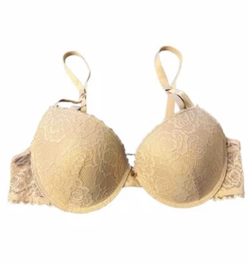 Reggiseno Rocawear ferretto leggero push-up pizzo floreale taglia 40DD 40E pesca NUOVO - Foto 1 di 6