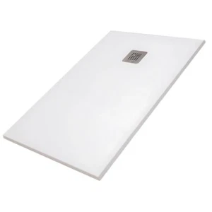Piatto Doccia Mineral Marmo Resina Antiscivolo h 3,5 cm con Piletta - Bild 1 von 10