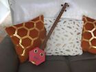 3 STRING HOMEMADE FRETTED ACOUSTIC/ELECTRIC CRAFT/CIGAR BOX GUITAR