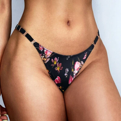 3 Pack Lot Sexy Womens V back Bikini Panties Underwear Lingeries Briefs Lingerie - Image 1 of 4