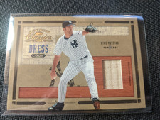 2004 Donruss Classics Mike Mussina Dress Code Game Used Relic! 19/50!