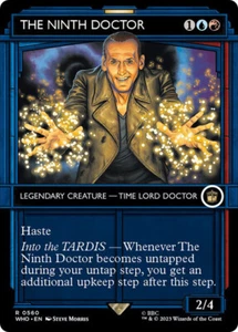 The Ninth Doctor Showcase Doctor Who Commander NM MTG - Picture 1 of 1