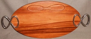 Nambe ACACIA WOOD Infinity Model CHEESE BOARD or TRAY - Bild 1 von 6