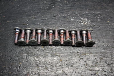 04-05 KAWASAKI NINJA ZX10R ZX10 FRONT BRAKE ROTOR BOLTS DISC HARDWARE SCREW - Image 1 of 2