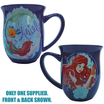 Disney Store The Little Mermaid Ariel Mug Cup Ceramic Heart As Big As The Ocean - Image 1 of 4