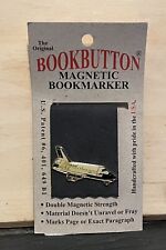 Book Button Magnetic Bookmarker Shuttle LOGO Bookbutton Marks Page in book ~ New