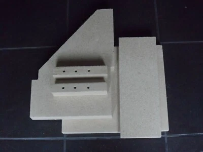 Fire Bricks for Broseley Evolution 5 Wood Burning Stove Full Set Incl Air Bricks - Image 1 of 4