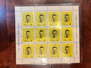 Gemini 3 John Young Mini-Sheet SCCS Space City Cover Society MNH 5th Anniv !! - Picture 1 of 1