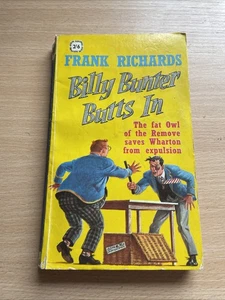 Billy Bunter Butts In Frank Richards Vintage Rare Four Square Paperback 1st 1963 - Picture 1 of 6