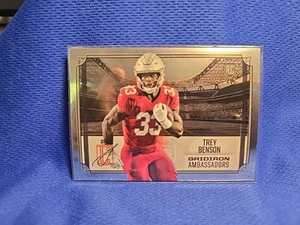 2024 Topps Signature Class Rookie Gridiron Ambassadors Trey Benson #GA-9 (RC) - Bild 1 von 2