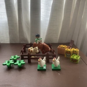 Vintage Duplo Equestrian Horse And Farm Lego Set. - Picture 1 of 7