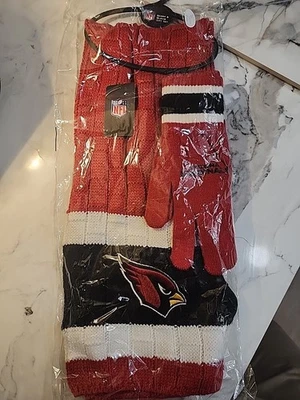 Arizona Cardinals NFL Football Licensed Scarf and Gloves Gift Set  - Image 1 of 3
