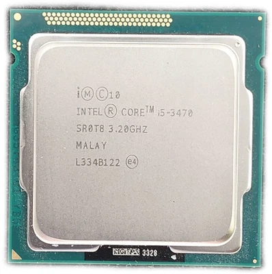 PROCESADOR CPU Intel Core i5-3470 SR0T8 3,2 GHz 4 núcleos LGA 1155 (Lote de 3) Foto 1 de 4