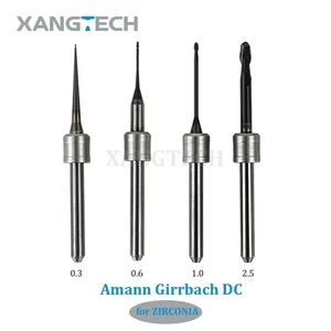 Fresas de fresado de circonio DC Amann Girrbach para perforar vástago de circonio D 3 mm - Imagen 1 de 14