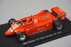 1:43 SPARK S3875 Alfa Romeo 179 Canadian GP 1979 #36 Vittorio Brambilla - Picture 1 of 9