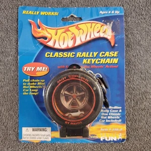 2001 Hot Wheels Classic Rally Carrying Case Keychain 396-0 Jack "Rabbit" Special - Picture 1 of 7