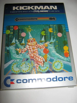 Bally Midway Kickman (Commodore 64, 1982) Arcade Classic Pacman New Unopened C64 - Image 1 of 4
