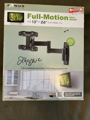 Sanus Accents Full-Motion Wall Mount for 13”-32”TVS-213-B1 - Image 1 of 4
