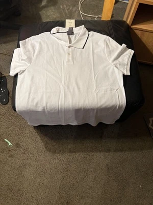 H&M SLIM FIT POLO L SLIM  women's size new w tag mint Studio wardrobe auction - Image 1 of 3