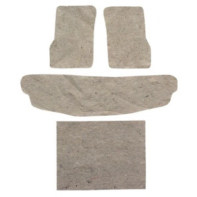 Alfombra para Jeep Wrangler 1997-2006 kit de almohadillas moldeadas 4 piezas Foto 1 de 4