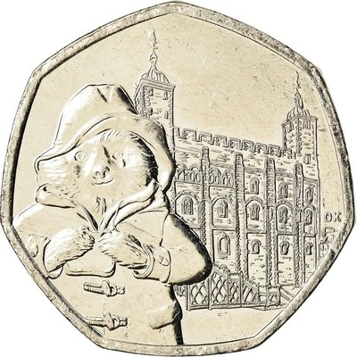 United Kingdom | 50 Pence Coin | Paddington | Km:1714 | 2019 - Image 1 of 4