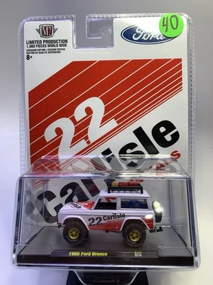 RARE 1 of 1000 M2 Machines 2022 Carlisle Ford Nationals 1966 Ford Bronco 1/64 - Image 1 of 4