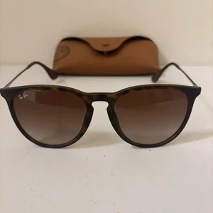 GAFAS DE SOL RAY BAN RB 4171 ERIKA 865/13 57 18 MARCOS CON ESTUCHE HECHAS EN ITALIA - Imagen 1 de 12
