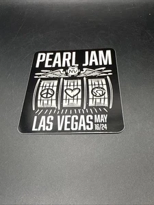 Adesivo Pearl Jam Las Vegas 16/05/2024 concerto N1 Dark Tour Matter Eddie Vedder - Foto 1 di 2