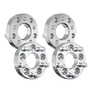 4Pcs 1.25inch 5x4.5 to 5x5 Wheel Adapter 1/2"x20 71.5mm For 83-11 Ford Ranger - Picture 1 of 16