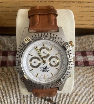 Vintage American Eagle Men's Quartz Watch Water Resistant - Image 1 of 4