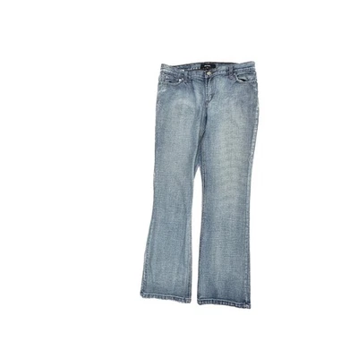 Pantalones de mezclilla Daisy Fuentes Bootcut para mujer talla 10 azul lavado medio Foto 1 de 4