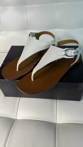 Sandalias Delancie de piel de becerro para mujer colección Ralph Lauren talla EU39 (25 cm) US8 NUEVAS CON ETIQUETAS - Imagen 1 de 11
