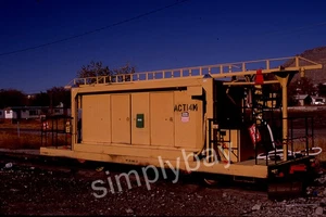 Foto diapositiva Union Pacific Rail soldador, ACT 14M, 1990 - Imagen 1 de 3