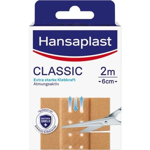 HANSAPLAST Classic Pflaster 6 cmx2 m 1 St. PZN 16739693 - Bild 1 von 1