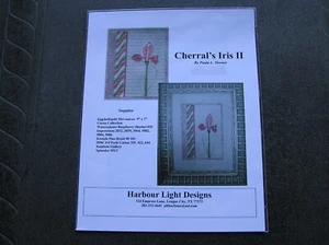 Harbour Light Designs "Cherral's Iris II" Needlepoint Chart - NEW IN PACKAGE! - Picture 1 of 3
