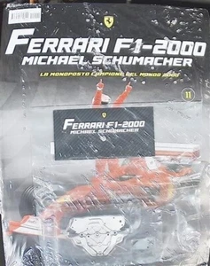FERRARI F1-2000 MICHAEL SCHUMACHER IN METALLO N.11 SCALA 1:8 COSTR.LA MONOPOSTO - Foto 1 di 1
