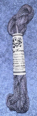 Res Naturae Yarns 100% Merino Wool Crewel Tapestry Yarn Violet Hand Dyed - Image 1 of 3