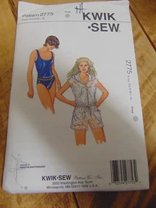 TANKINI Bathing Suit & Cover-up Miss XS-XL KWIK SEW 2775 UNCUT Sewing Pattern - Picture 1 of 3