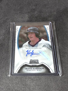 Travis Harrison 2011 Bowman Sterling Autograph Auto