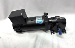 Leeson M1135044.00 CM34D25NZ12C Right Angle Brushed Gearmotor, 1/4HP, New - Picture 1 of 8