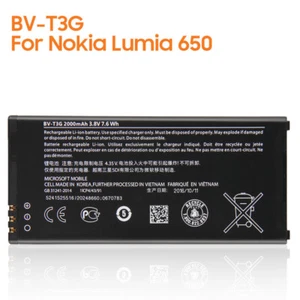 Batería de repuesto BV-T3G para auténtico Nokia Microsoft Lumia 650 RM-1154 BVT3G - Imagen 1 de 6