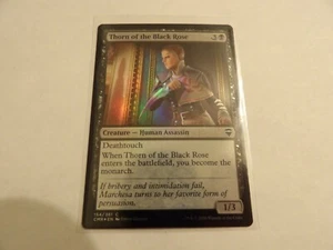 Lámina - Commander Legends - 154/361 - Espina de la Rosa Negra - C - Imagen 1 de 2
